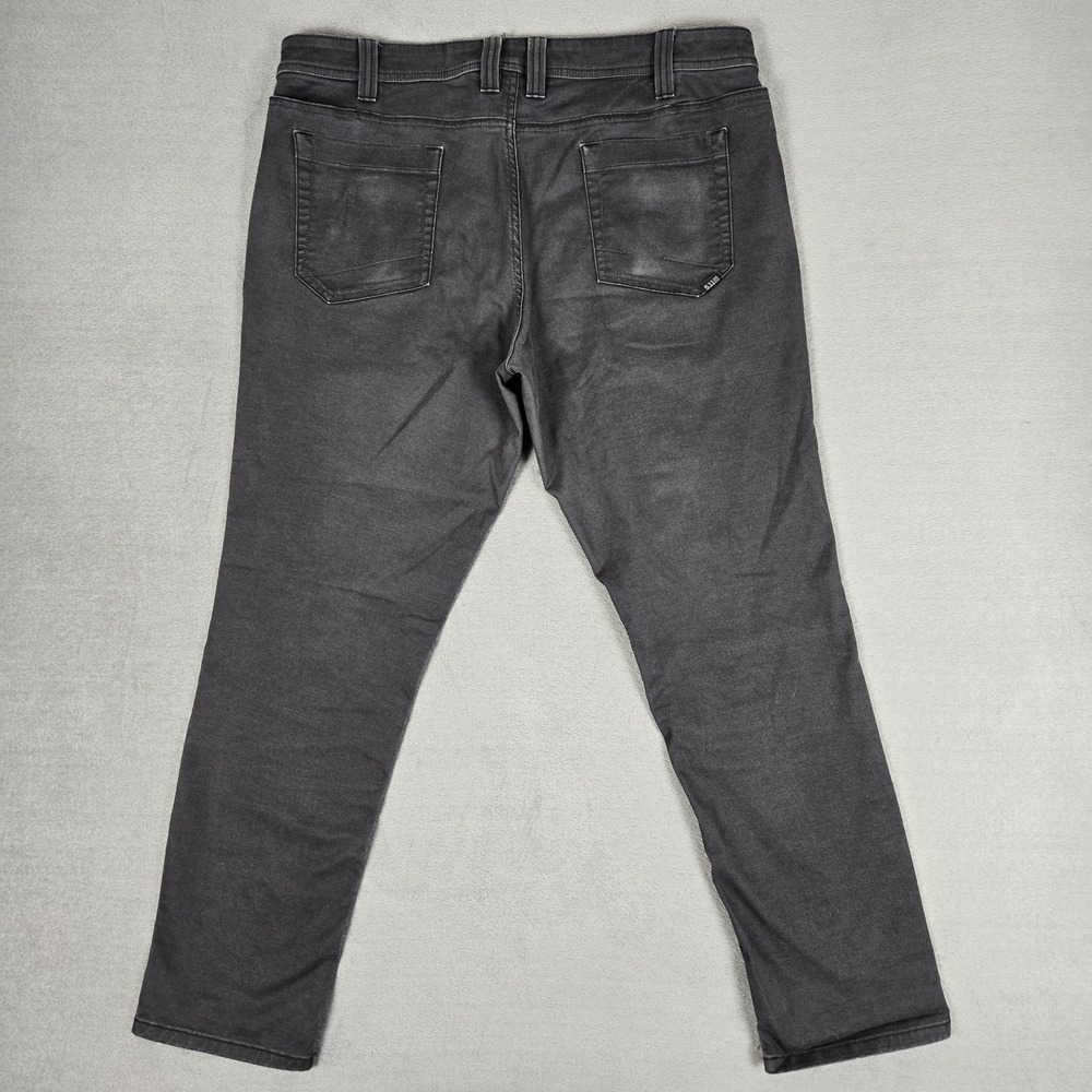 5.11 Tactical Jeans Mens 38x32 Defender-Flex Slim Denim Pants Gray 74464 - Picture 2 of 11